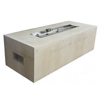 HPC Fire Rectangular 60x24-Inch Unfinished Fire Pit Enclosure for 37x8-Inch Burner Pans