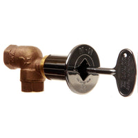 HPC Fire 1/2 Inch Angled Gas Fire Pit Shut Off Valve Kits