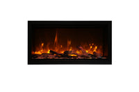 Amantii SYM-34-XT - official manufacturer product view; illustrated media and flame settings may vary