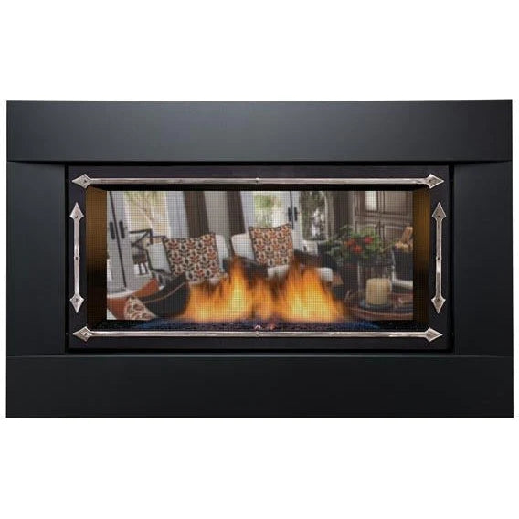 Sierra Flame Palisade 36" See-Thru Direct Vent Linear Gas Fireplace PALISADE-36