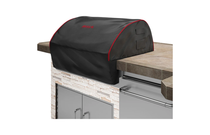 Bull 30" Grill Head Cover, Bull Premium Cover/Black Red Piping & Stitched Logo  45005