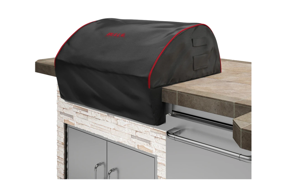 Bull 38" Grill Head Cover, Bull Premium Cover/Black Red Piping & Stitched Logo  56006