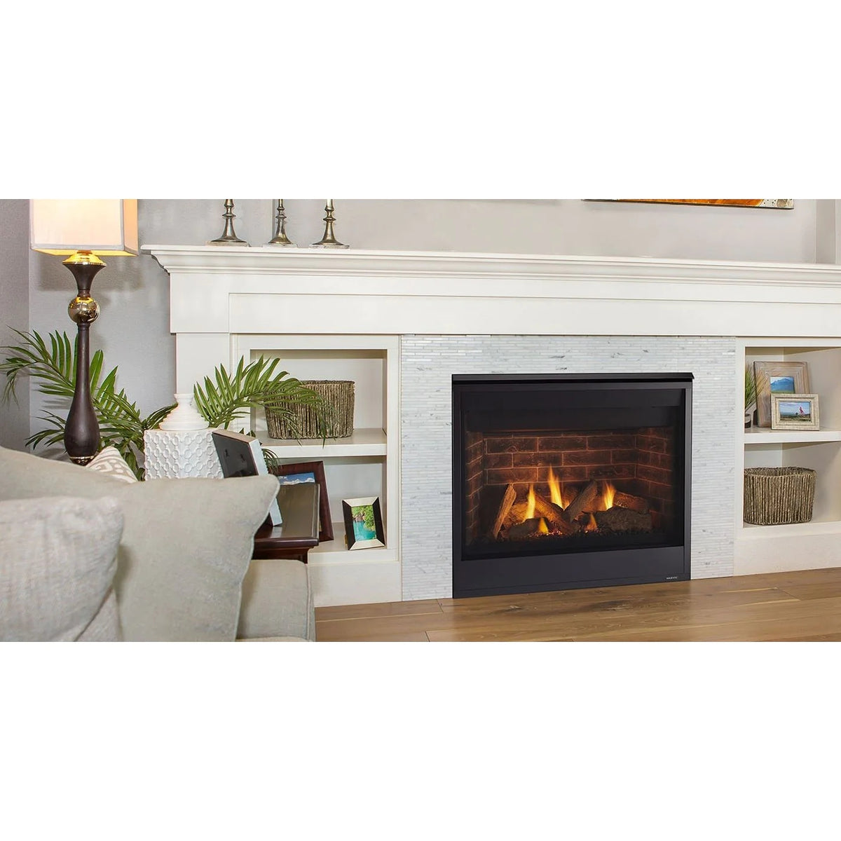 Majestic Products 32" Quartz Direct Vent Gas Fireplace QUARTZ32IFT / Electronic Ignition