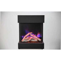 Amantii 29" True View XL 3 Sided Electric Fireplace 2939-TRU-VIEW-XL