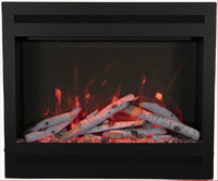 Amantii 31" Zero Clearance Fireplace ZECL-31-3228-STL-ARCH