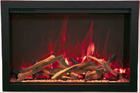 Amantii 33" Traditional Bespoke Indoor/Outdoor Electric Insert TRD-33-BESPOKE