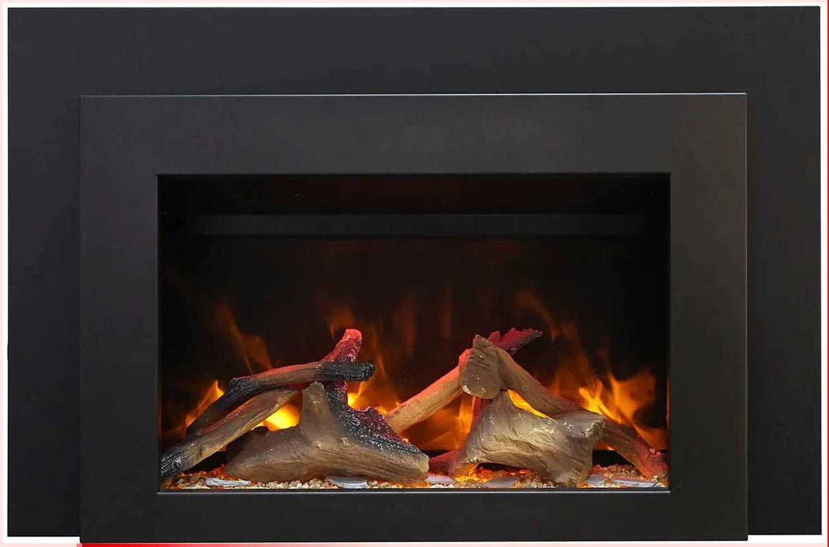 Amantii 34" Deep Electric Fireplace Insert INS-FM-34