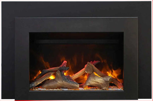 Amantii 34" Deep Electric Fireplace Insert INS-FM-34