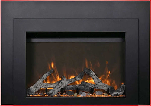 Amantii 34" Deep Electric Fireplace Insert INS-FM-34