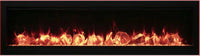 Amantii 34" Symmetry Electric Fireplace with Edge to Edge Viewing SYM-34