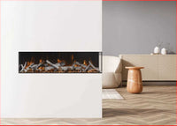 Amantii 40" 3 Sided Deep Electric Fireplace 40-TRU-VIEW-XL