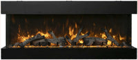 Amantii 40" 3 Sided Deep Electric Fireplace 40-TRU-VIEW-XL