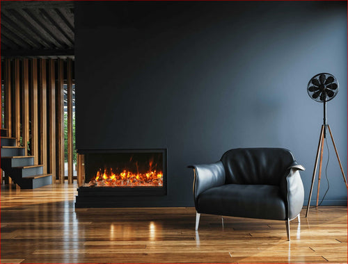 Amantii 40" 3 Sided Electric Fireplace 40-TRV-SLIM