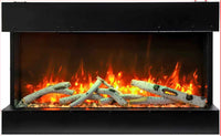 Amantii 40" 3 Sided Electric Fireplace 40-TRV-SLIM