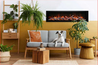 Amantii 40" Panorama Xtra Tall Electric Fireplace BI-40-DEEP-XT