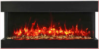 Amantii 50" 3 Sided Electric Fireplace 50-TRV-SLIM