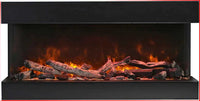 Amantii 50" 3 sided Deep Electric Fireplace 50-TRU-VIEW-XL