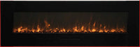 Amantii 50" Linear Electric Fireplace WM-FM-50-BG-3
