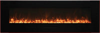 Amantii 50" Linear Electric Fireplace WM-FM-50-BG-3
