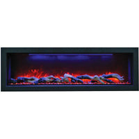 Amantii 50" Panorama Deep Electric Fireplace BI-50-DEEP-OD