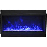 Amantii 50" Panorama Deep Electric Fireplace BI-50-DEEP-OD