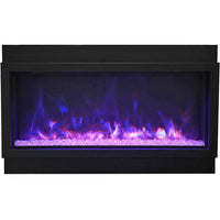 Amantii 50" Panorama Deep Electric Fireplace BI-50-DEEP-OD
