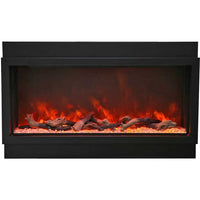 Amantii 50" Panorama Deep Electric Fireplace BI-50-DEEP-OD