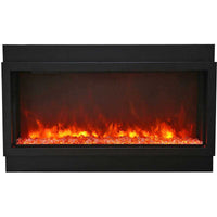 Amantii 50" Panorama Deep Electric Fireplace BI-50-DEEP-OD