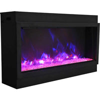Amantii 50" Panorama Deep Electric Fireplace BI-50-DEEP-OD
