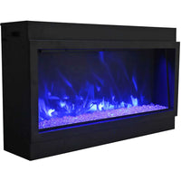 Amantii 50" Panorama Deep Electric Fireplace BI-50-DEEP-OD