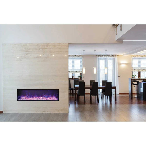 Amantii 50" Panorama Slim Indoor/Outdoor Electric Fireplace BI-50-SLIM-OD