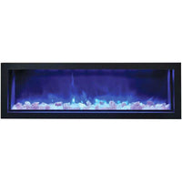 Amantii 50" Panorama Slim Indoor/Outdoor Electric Fireplace BI-50-SLIM-OD