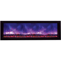 Amantii 50" Panorama Slim Indoor/Outdoor Electric Fireplace BI-50-SLIM-OD
