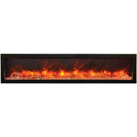 Amantii 50" Panorama Slim Indoor/Outdoor Electric Fireplace BI-50-SLIM-OD
