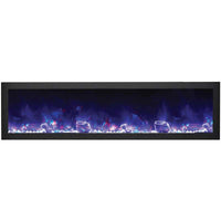 Amantii 50" Panorama Slim Indoor/Outdoor Electric Fireplace BI-50-SLIM-OD
