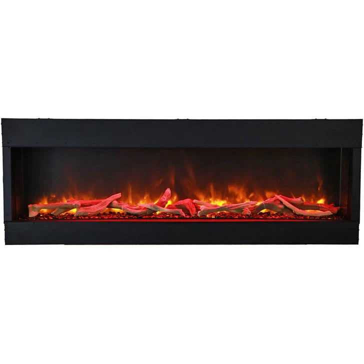 Amantii 60" 3 Sided Electric Fireplace 60-TRU-VIEW-XL