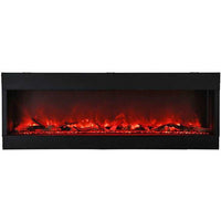 Amantii 60" 3 Sided Electric Fireplace 60-TRU-VIEW-XL