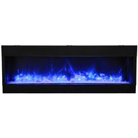 Amantii 60" 3 Sided Electric Fireplace 60-TRU-VIEW-XL