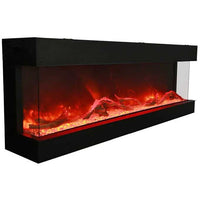 Amantii 60" 3 Sided Electric Fireplace 60-TRU-VIEW-XL