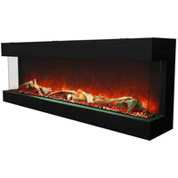 Amantii 60" 3 Sided Electric Fireplace 60-TRU-VIEW-XL