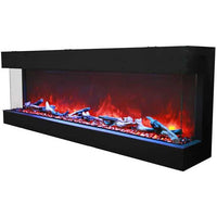 Amantii 60" 3 Sided Electric Fireplace 60-TRU-VIEW-XL