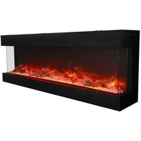 Amantii 60" 3 Sided Electric Fireplace 60-TRU-VIEW-XL