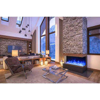 Amantii 60" 3 Sided Electric Fireplace 60-TRU-VIEW-XL