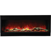 Amantii 60" 3 Sided Electric Fireplace 60-TRU-VIEW-XL