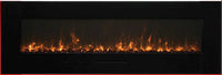 Amantii 60" Linear Electric Fireplace WM-FM-60-BG-3