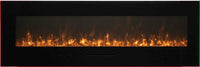 Amantii 60" Linear Electric Fireplace WM-FM-60-BG-3