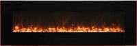 Amantii 60" Linear Electric Fireplace WM-FM-60-BG-3