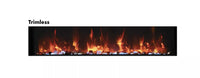 Amantii 60" Panorama Slim Electric Fireplace BI-60-SLIM-OD
