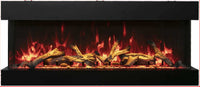 Amantii 72" 3 Sided Electric Fireplace 72-TRU-VIEW-XL