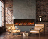 Amantii 72" 3 Sided Extra Tall Electric Fireplace 72-TRV-XT-XL